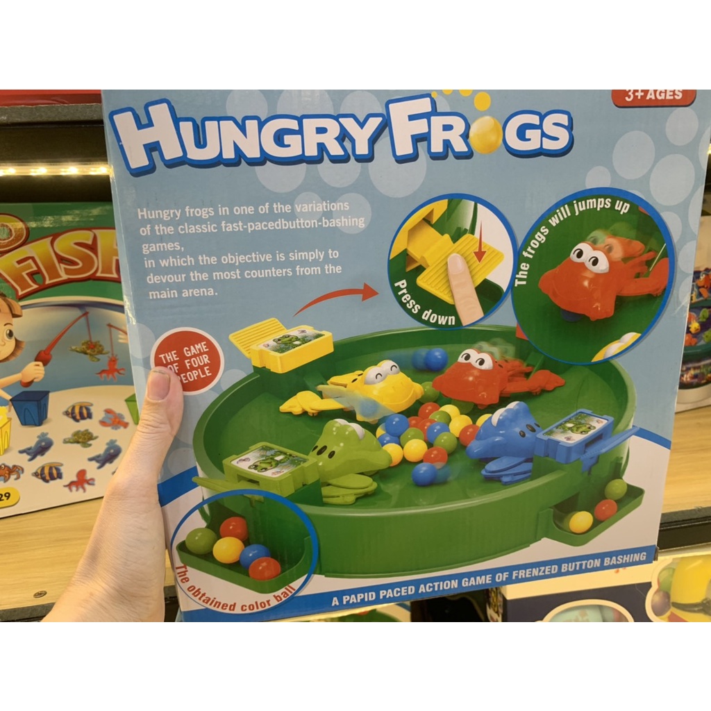 Đồ Chơi Ếch Ăn Kẹo-Hungry Frogs cho bé