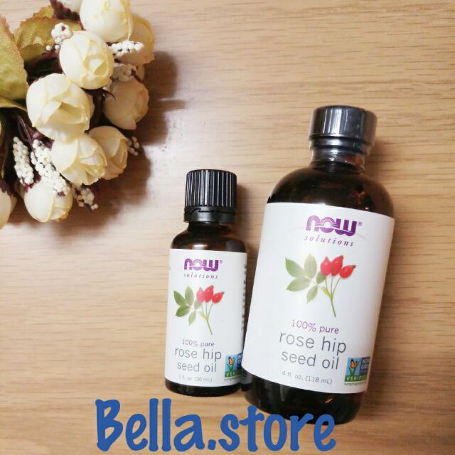 Dầu nụ tầm xuân Now Rose Hip Seed Oil