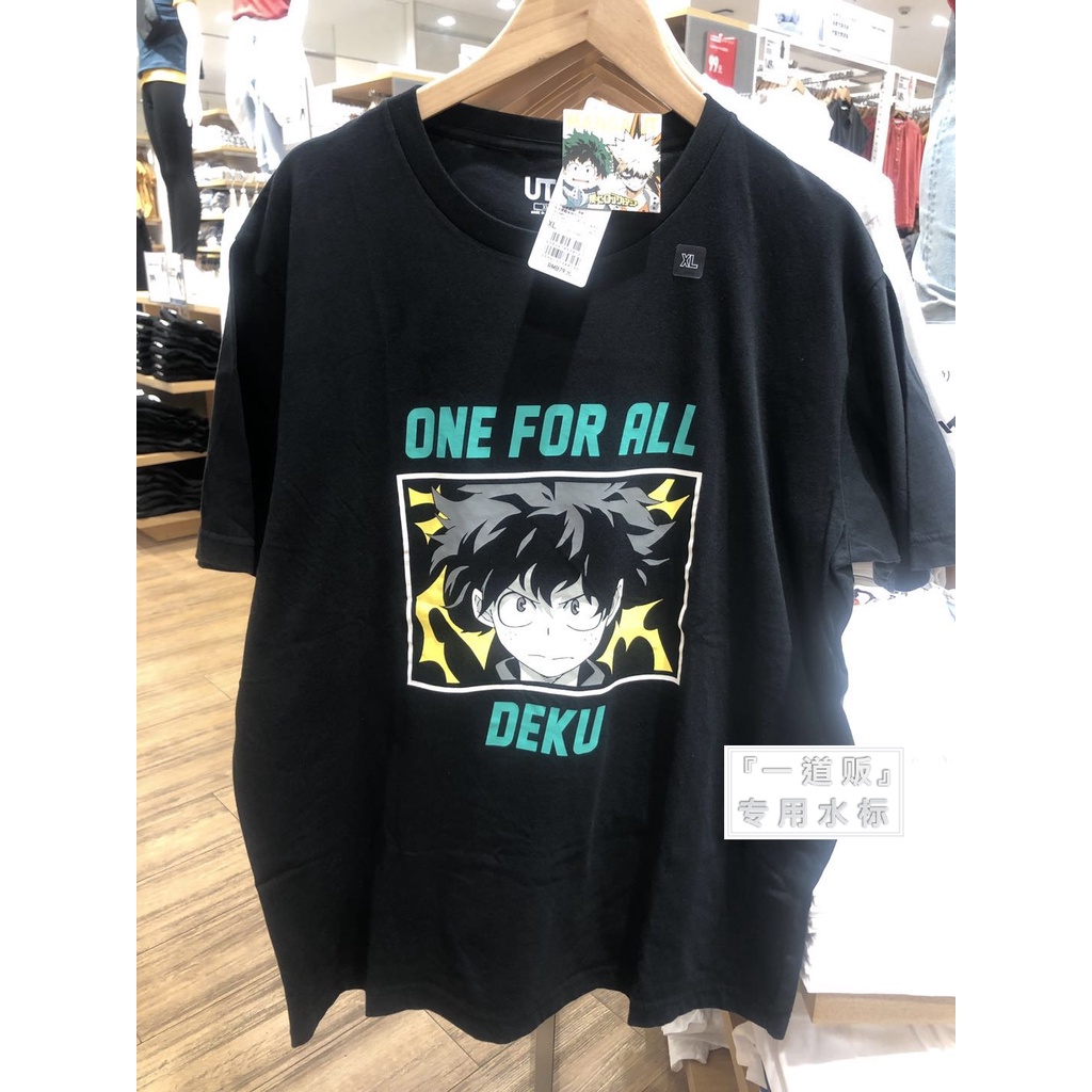 Áo thun ngắn tay in hình nhân vật anime Nhật Bản Uniqlo MANGA JUMP