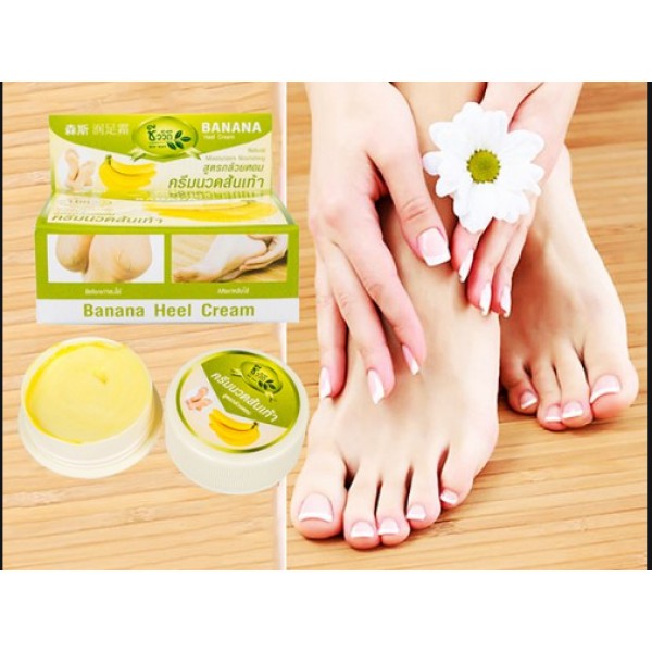 (Chính Hãng) Kem chống Nứt Gót Chân BANANA HEEL CREAM 30g Thái Lan