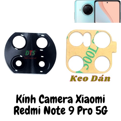 Kính camera Xiaomi Redmi note 9 pro 5g