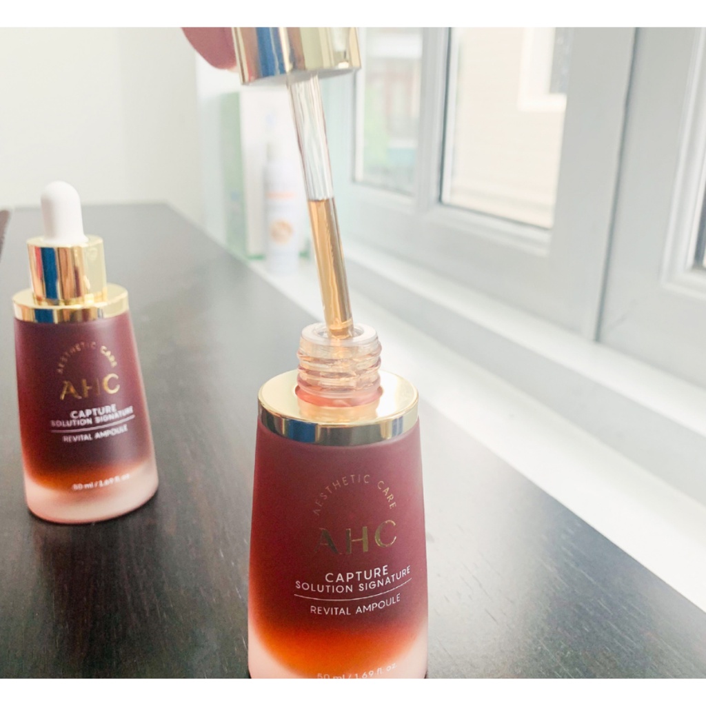 AHC Capture Solution Signature - Tinh Chất Cấp Ẩm/ Chống Lão Hóa Săn Chắc Da - 50ml
