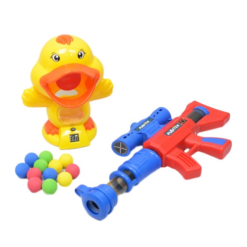 Bộ bắn bóng chú vịt Duck có tính điểm cho bé- đồ chơi cho bé
