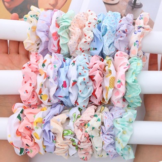 Combo 10 dây cột tóc scrunchies giao ngẫu nhiên không trùng mẫu