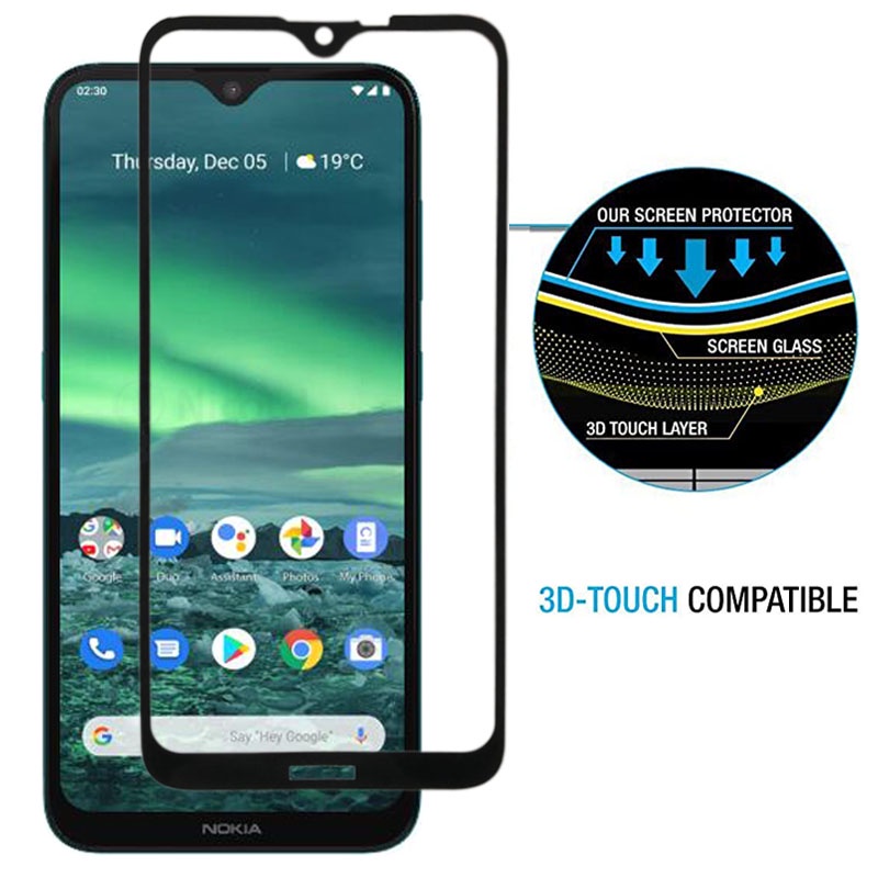 Kính Cường Lực Bảo Vệ Toàn Màn Hình Cho Nokia 1.3 2.3 5.3 8.3 5G 3.4 5.4