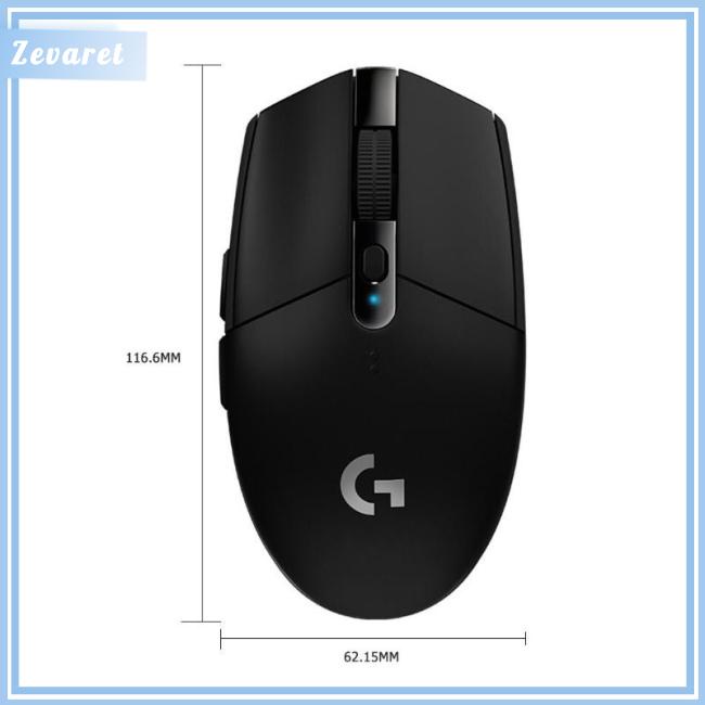 Chuột Gaming Zevaret G304 12000dpi Usb 2.4g, Không Dây 5aa Cho Game Thủ