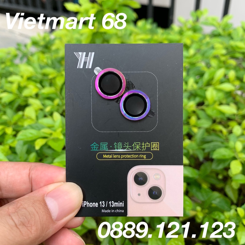 Bảo Vệ Camera iP TITAN Cho iPhone 13, 13Pro, 13ProMax, 14, 14Plus, 14Pro, 14PRM, Chống Bụi, Chống Chày Xước Và Mờ Camera