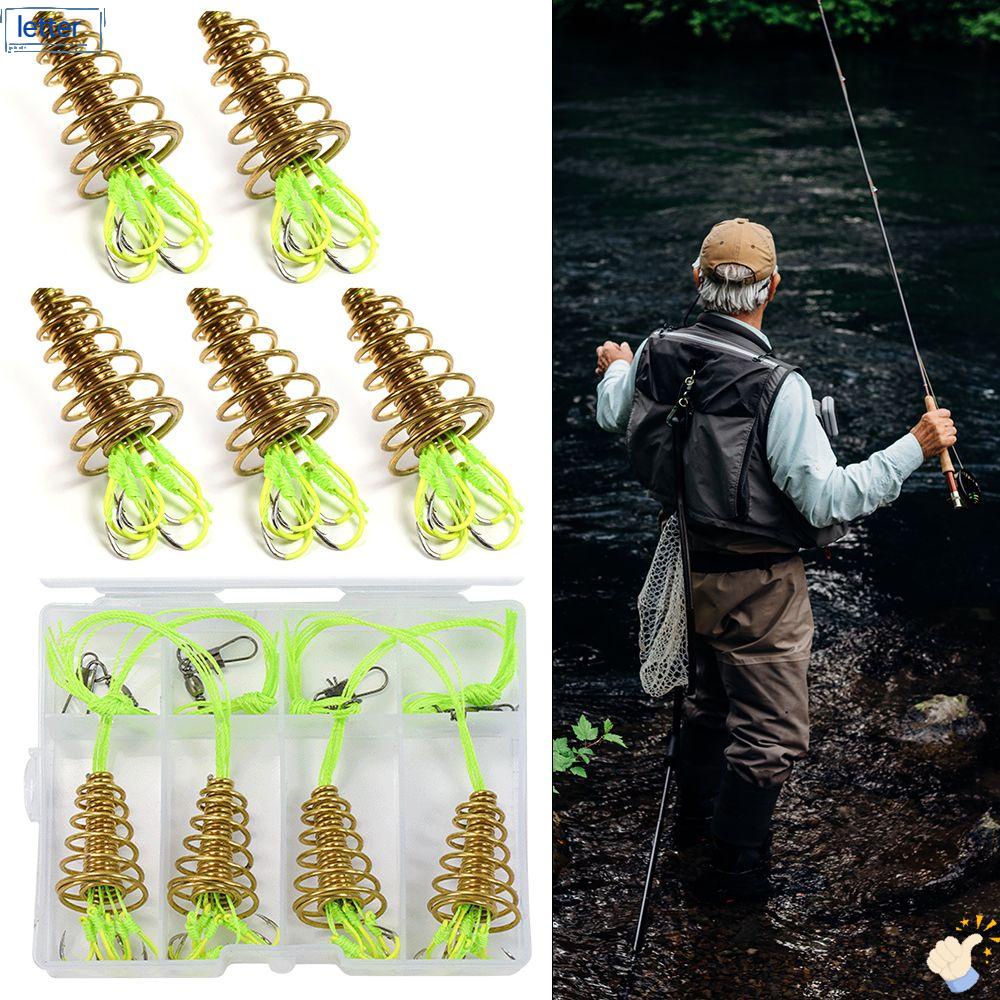 Lò Xo Bằng Thép Không Gỉ Cho Lồng Câu Cá DIY