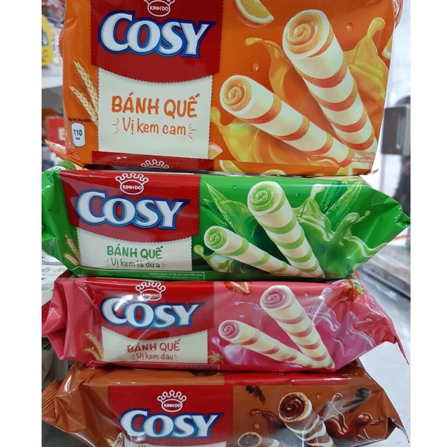 Bánh Quế Cosy 132G ( 4 vị)