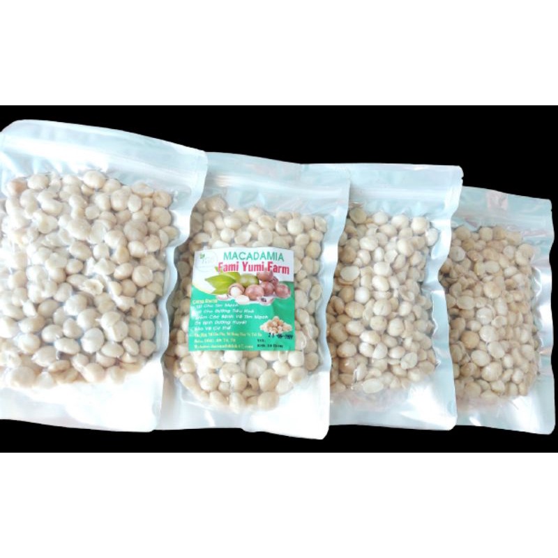 350g Nhân mắc ca ăn liền làm sữa hạt ngũ cốc (vụ mới tháng 6.2021 hình thật)