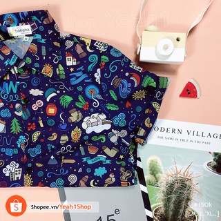 [Yeah1Shop]- Áo sơ mi hoạt hình Winters (M, L, XL) (SMHH)