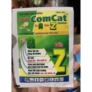 1 hộp 10 gói - Thuốc COMCAT 150WP - gói 7,55gram - kích thích sinh trưởng từ A đến Z có thành phần sinh học