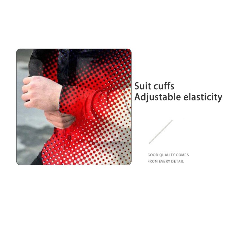 Áo sơ mi nam dài tay họa tiết hoa văn độc đáo