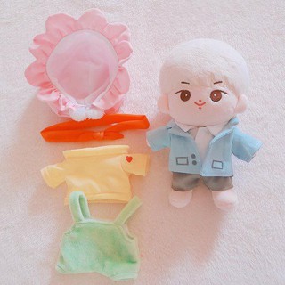 CÓ SẴN BÚP BÊ THẦN TƯỢNG DOLL IDOL KPOP BTS PEACH HOPE, CREAM JIN FULL SET
