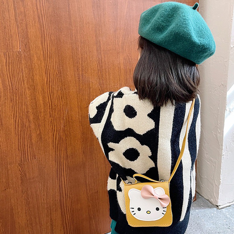 Túi đeo chéo da PU cho bé gái