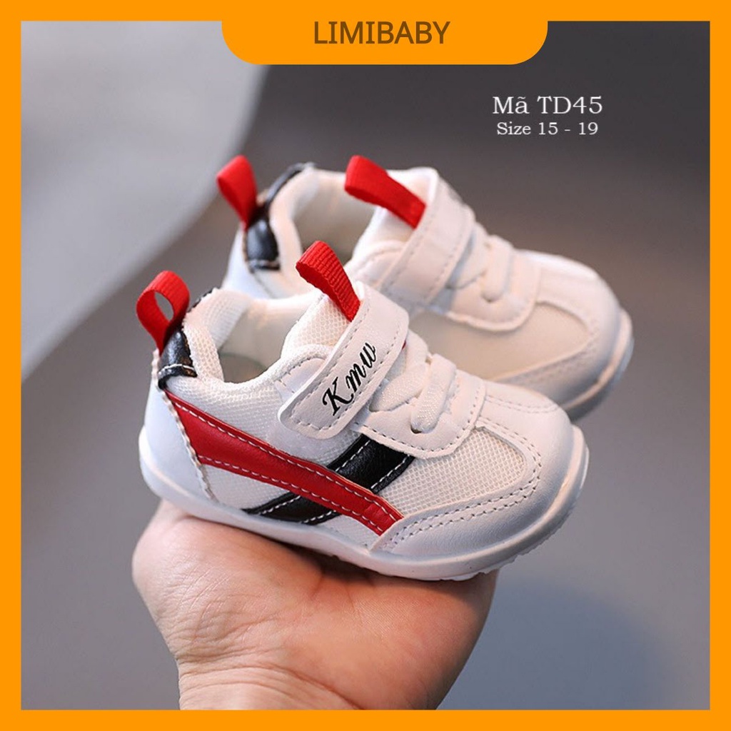 Giày tập đi cho bé 0 - 18 tháng phong cách Hàn Quốc TD45