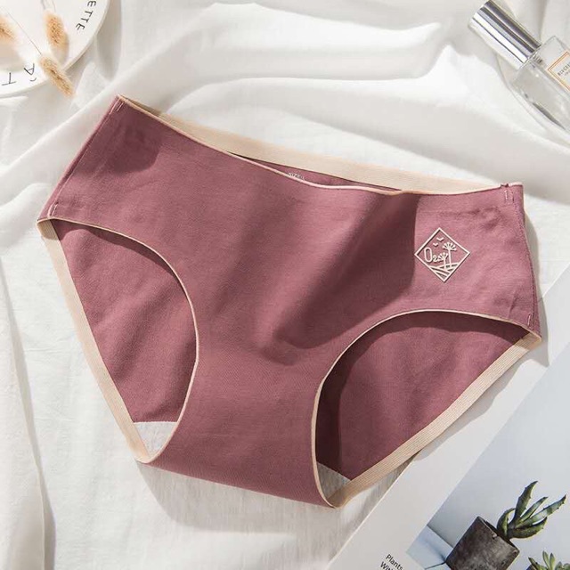 Quần Lót Cotton Nữ Không Đường May Muối Tiêu Kháng Khuẩn Chống Viêm Cạp Thấp Hàng Đẹp Cao Cấp Mới Nhất O2