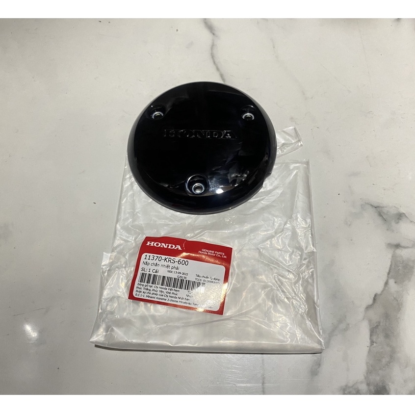 Nắp bưởng côn - nắp nồi HONDA màu Đen. Honda 11370KRS600