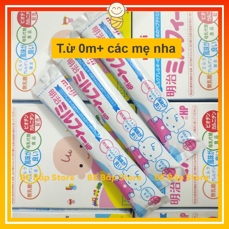 Sữa Meiji HP⚡TÁCH LẺ 1 THANH⚡ Sữa Thuỷ Phân Hoàn Toàn Dành Cho Bé Dị Ứng Đạm Sữa Bò -Dạng Thanh 14.5g