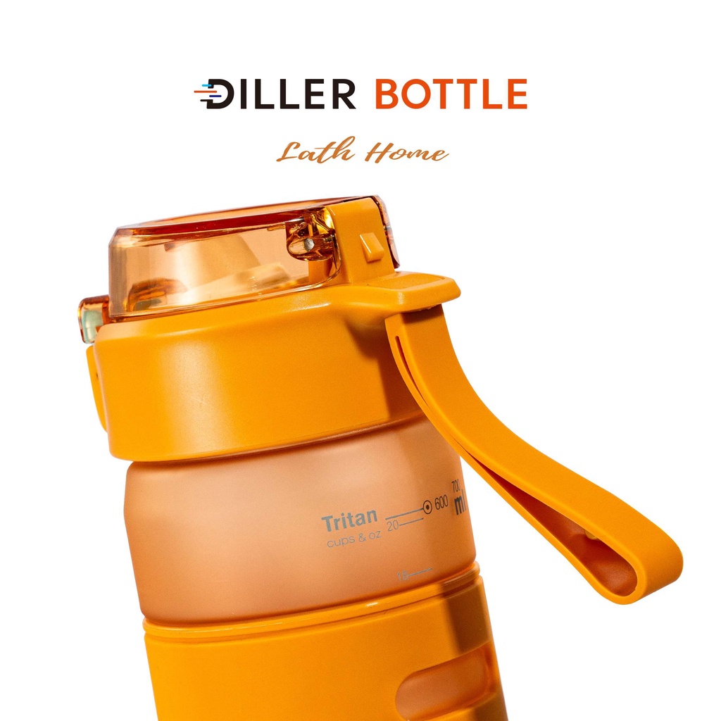 Bình nước thể thao Diller DB 010 có ống hút