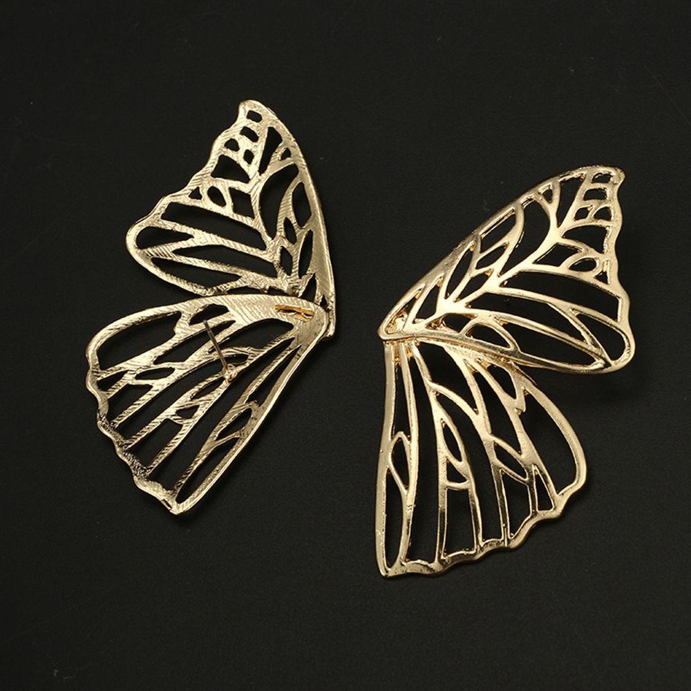 BORAG Bông Tai Hợp Kim Kẽm Hình Bướm Phong Cách Boho