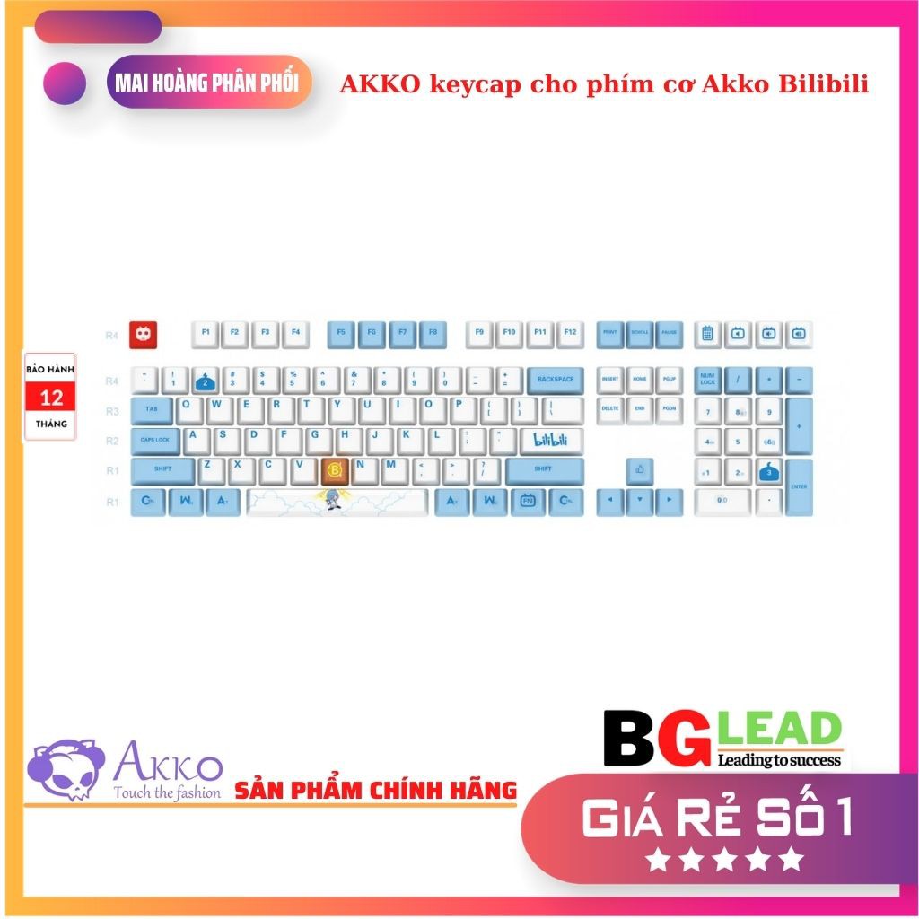 Bộ keycap cho phím Akko Bilibili