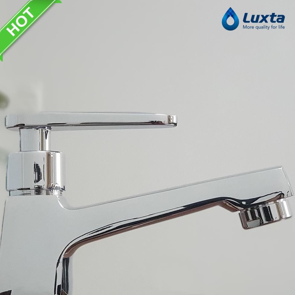 Vòi lavabo rửa mặt Cao cấp gạt   Luxta L1114T3, bảo hành 05 năm