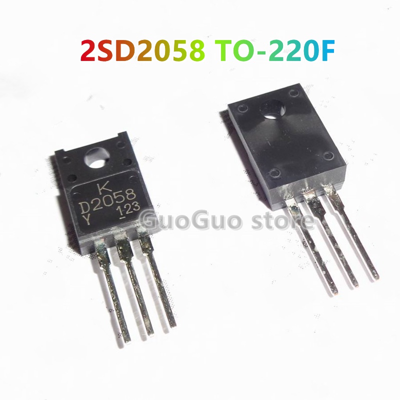 D2058 TO-220F 2SD2058 10 chiếc D2058-Y TO220F Darlington Transistor pxb1 -Y