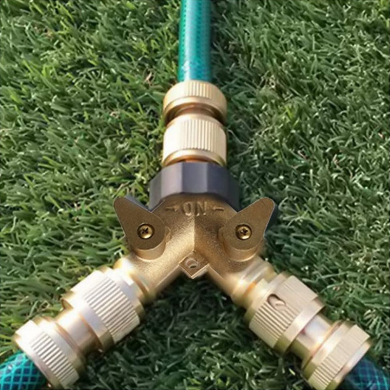 Đầu Nối Ống Nước Hai Chiều Hình Chữ Y Bằng Đồng Thau 3 / 4 &quot;