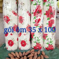 Gối ôm gòn trái 35x100 nhồi căng