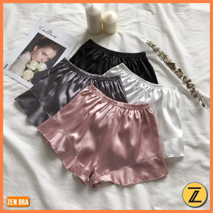 [Mã WA1606 giảm 15% đơn 99k] Quần short đùi quần ngủ mặc nhà lụa siêu mềm mịn mát tay