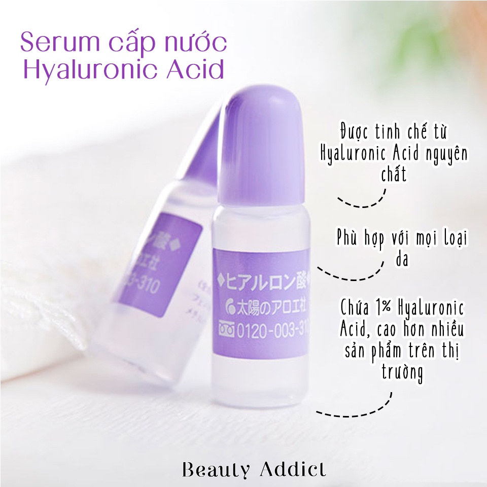 Serum Hyaluronic Acid (HA) Cấp Nước, Siêu Dưỡng Ẩm Cho Da Nội Địa Nhật Bản 80ml - SAKUKO