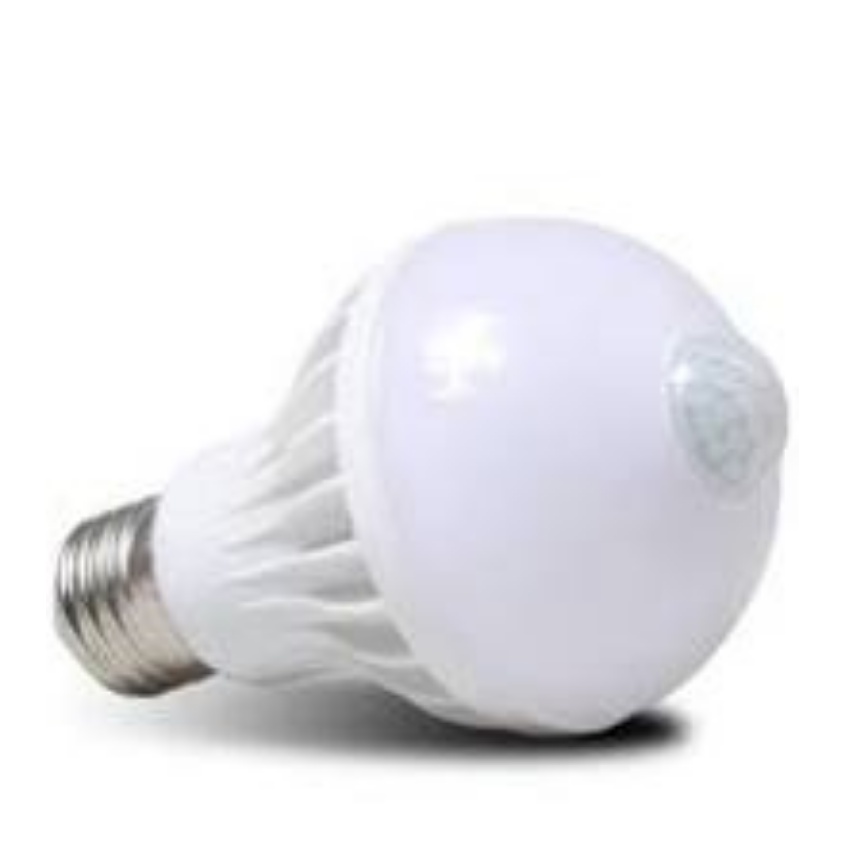 Bóng đèn cảm ứng hồng ngoại chuyển động thông minh 5w/9w-220V bảo hành 1 đổi 1 đuôi đèn cảm ứng hồng ngoại