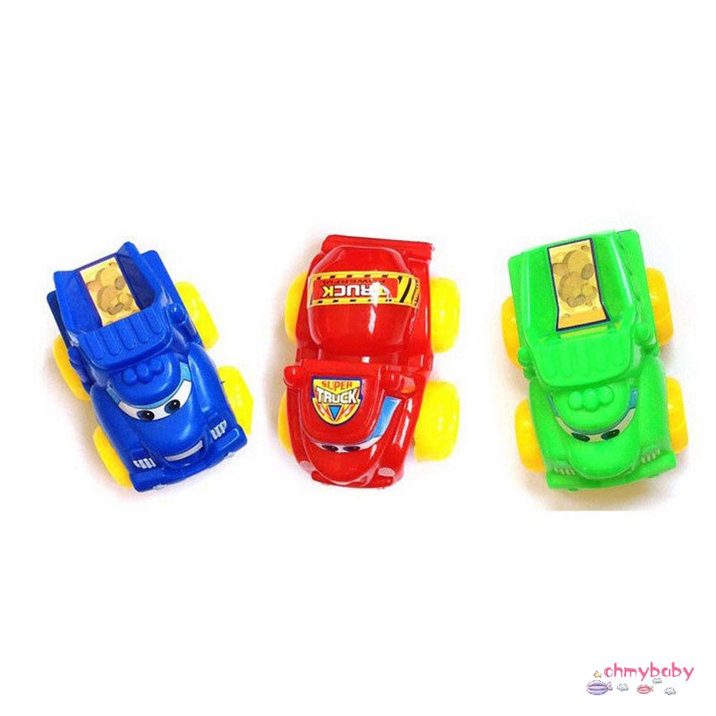 【OMB】 MINI Pull Back Engineering Model Car Diecast Car Toy Vehicles Toy Cars