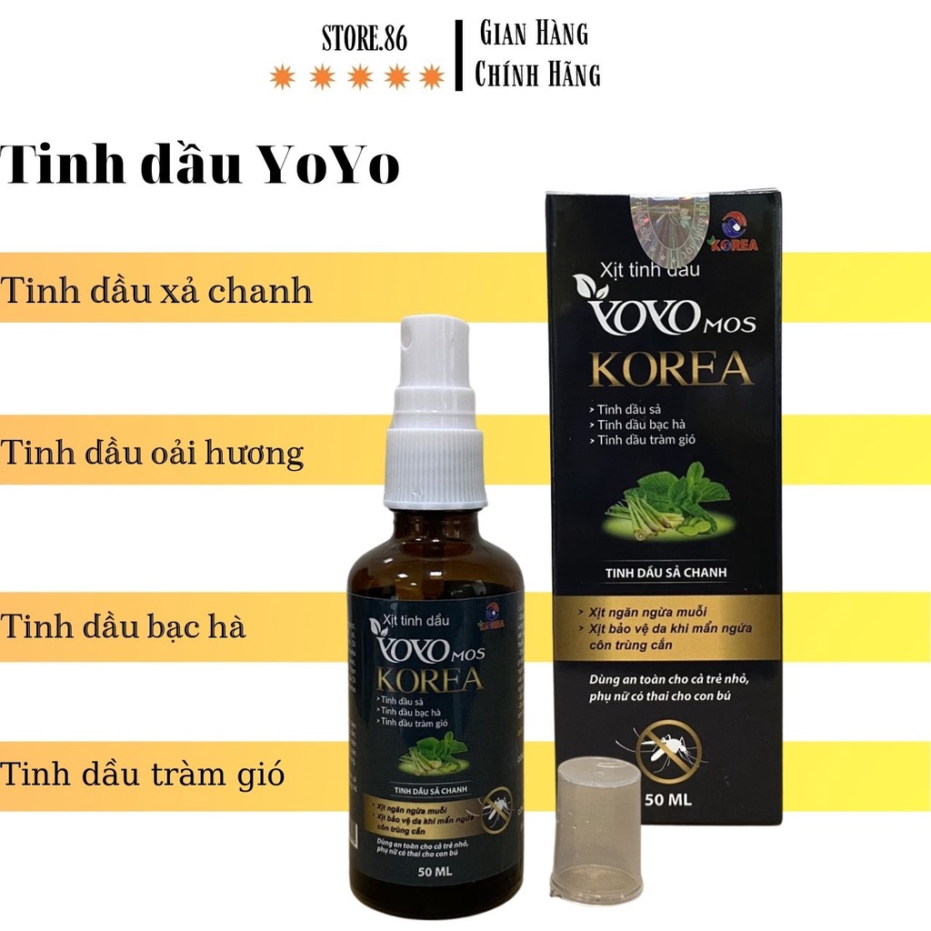 Tinh dầu đuổi muỗi, côn trùng  thơm phòng dạng chai xịt 50ml ( Sả chanh ,tràm gió, bạc hà, oải hương) hàng Việt Nam