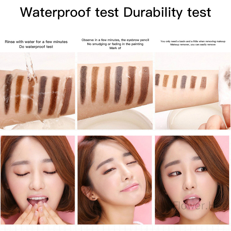 Chì kẻ mày xoay tự động 2 đầu chống thấm nước và mồ hôi lâu trôi không phai | BigBuy360 - bigbuy360.vn