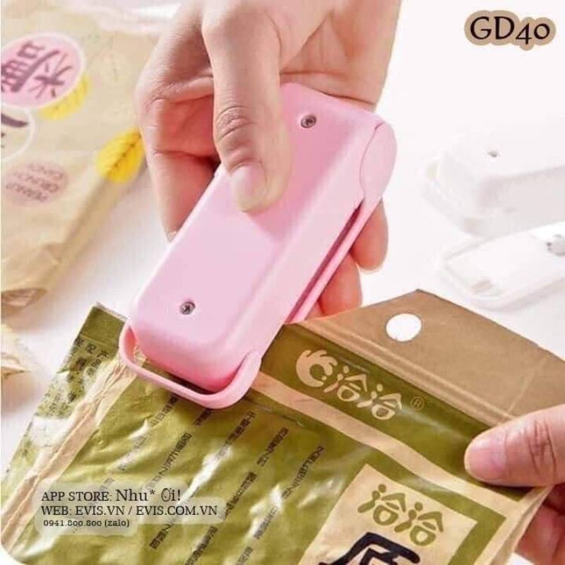 Máy Hàn Miệng Túi Mini Chạy Bằng Pin
