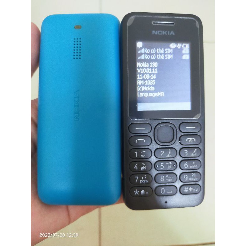 Điện thoại Nokia 130[HÀNG CHÍNH HÃNG]đủ phụ kiện.