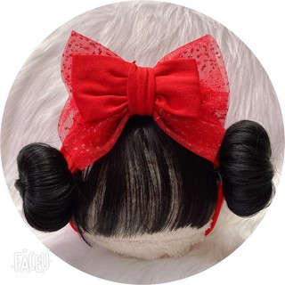 Mũ turban gắn tóc cho bé yêu