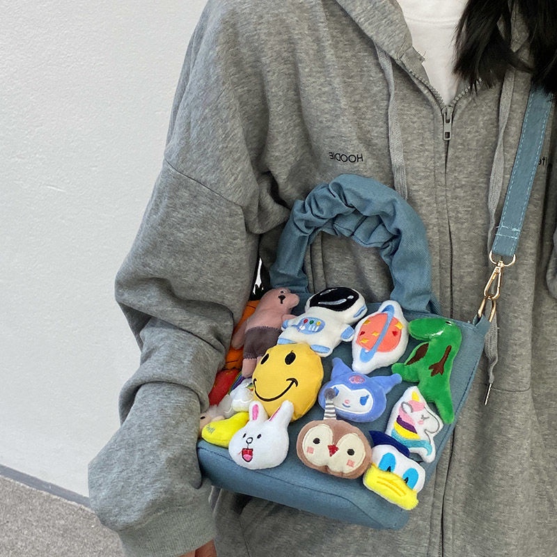 Túi Đeo Chéo Vai Hình Thú Nhồi Bông Dễ Thương