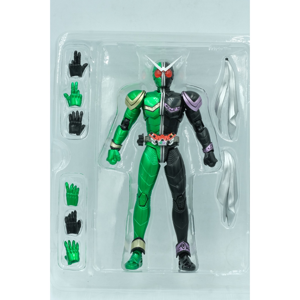 Mô hình SHF Cyclone Joker Kamen Rider Double 1.0 Chính hãng Bandai S.H.Figuarts Double W Box Đẹp có ảnh thật tự chụp