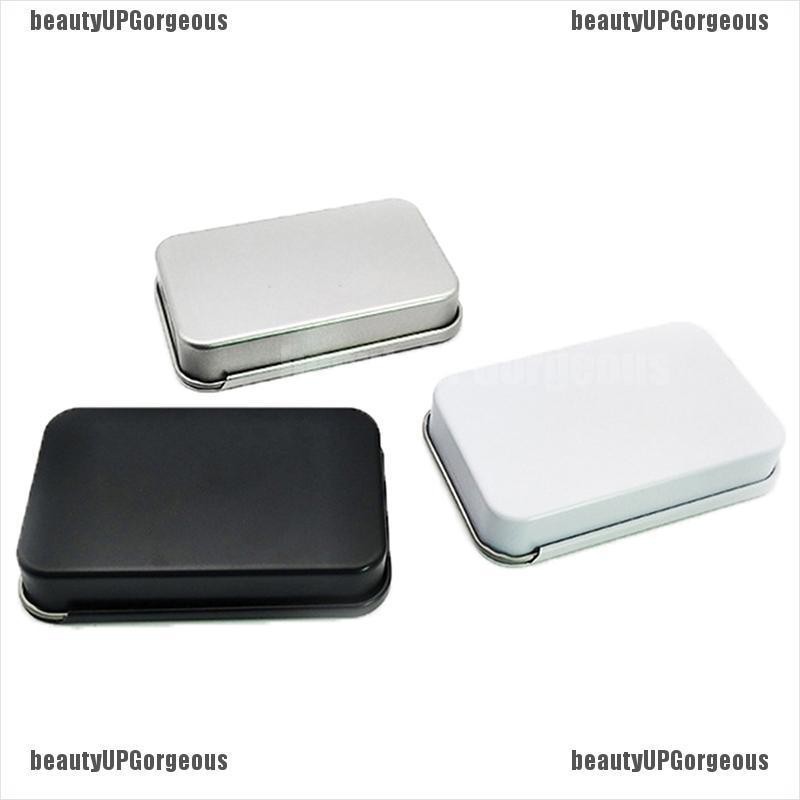 (Hàng Mới Về) Hộp Thiếc Đựng Son Dưỡng Kích Thước 8x5 X 1.5cm