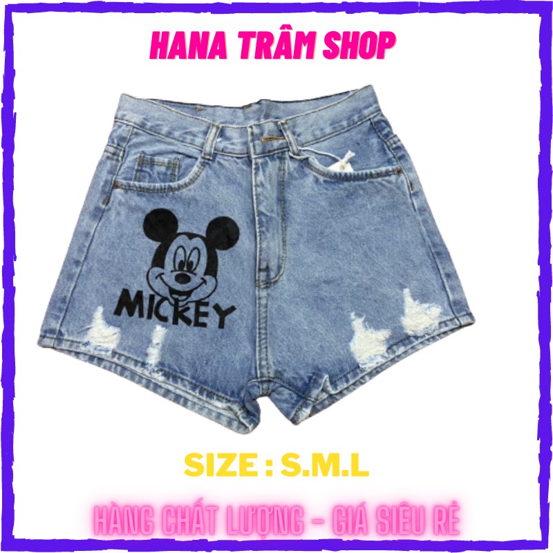 Quần Short Jean Nữ M61