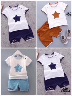 Combo set bé trai sợi cotton chất siêu đẹp