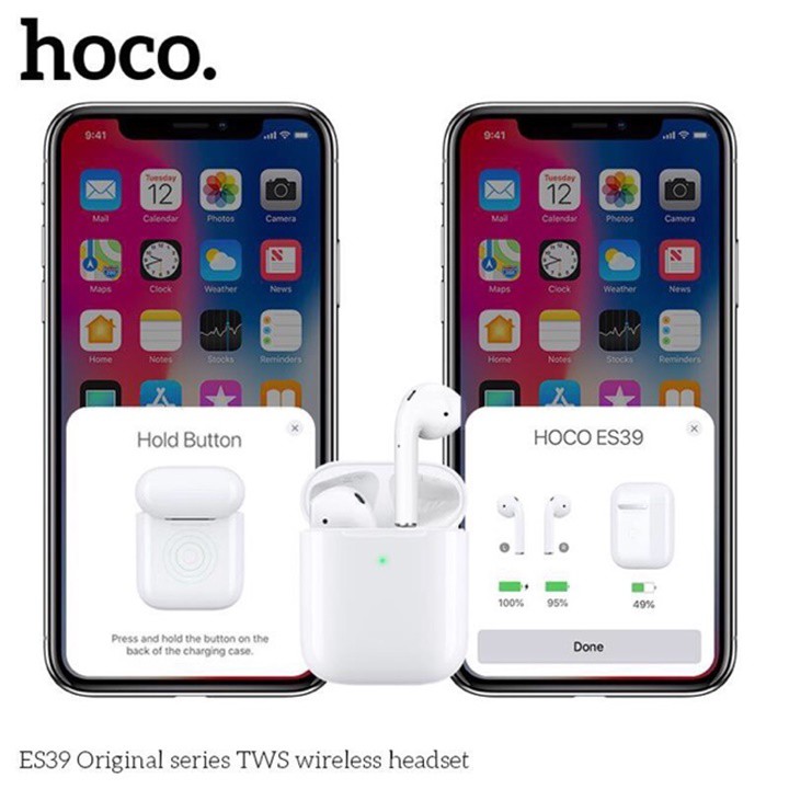 Tai Nghe Bluetooth Hoco ES39 Kiểu Dáng Airpods