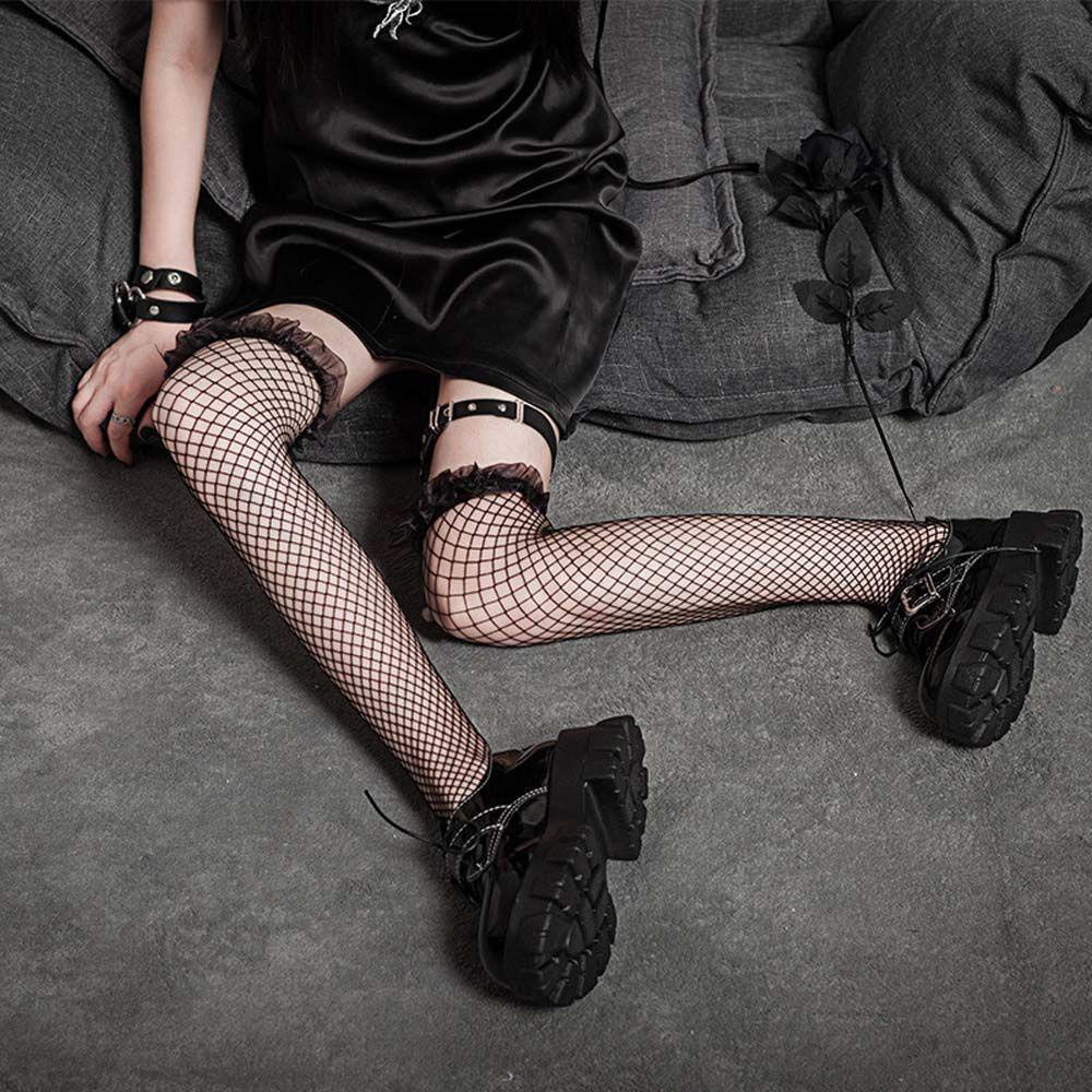 Vớ Lưới Dài Phong Cách Lolita Quyến Rũ Cho Nữ