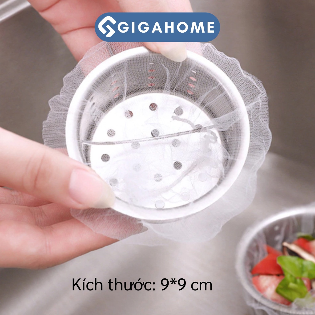 Combo 30 Túi Lọc Rác Bồn Rửa Chén Siêu Tiện Dụng GIGAHOME 3141