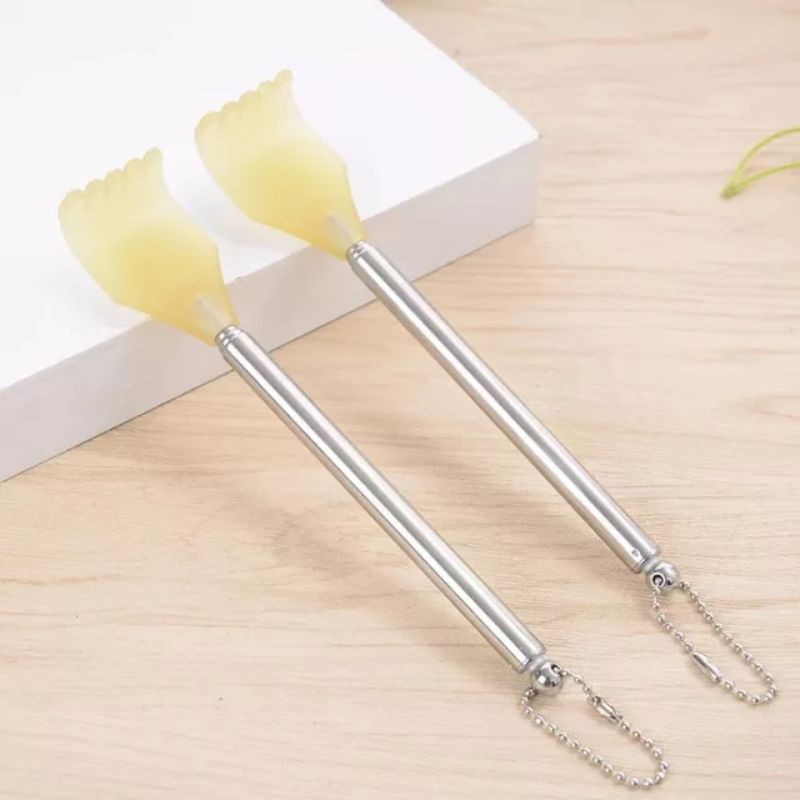 Cây Gãi Lưng inox Chỉnh Chiều Dài - Gậy Gãi Lưng
