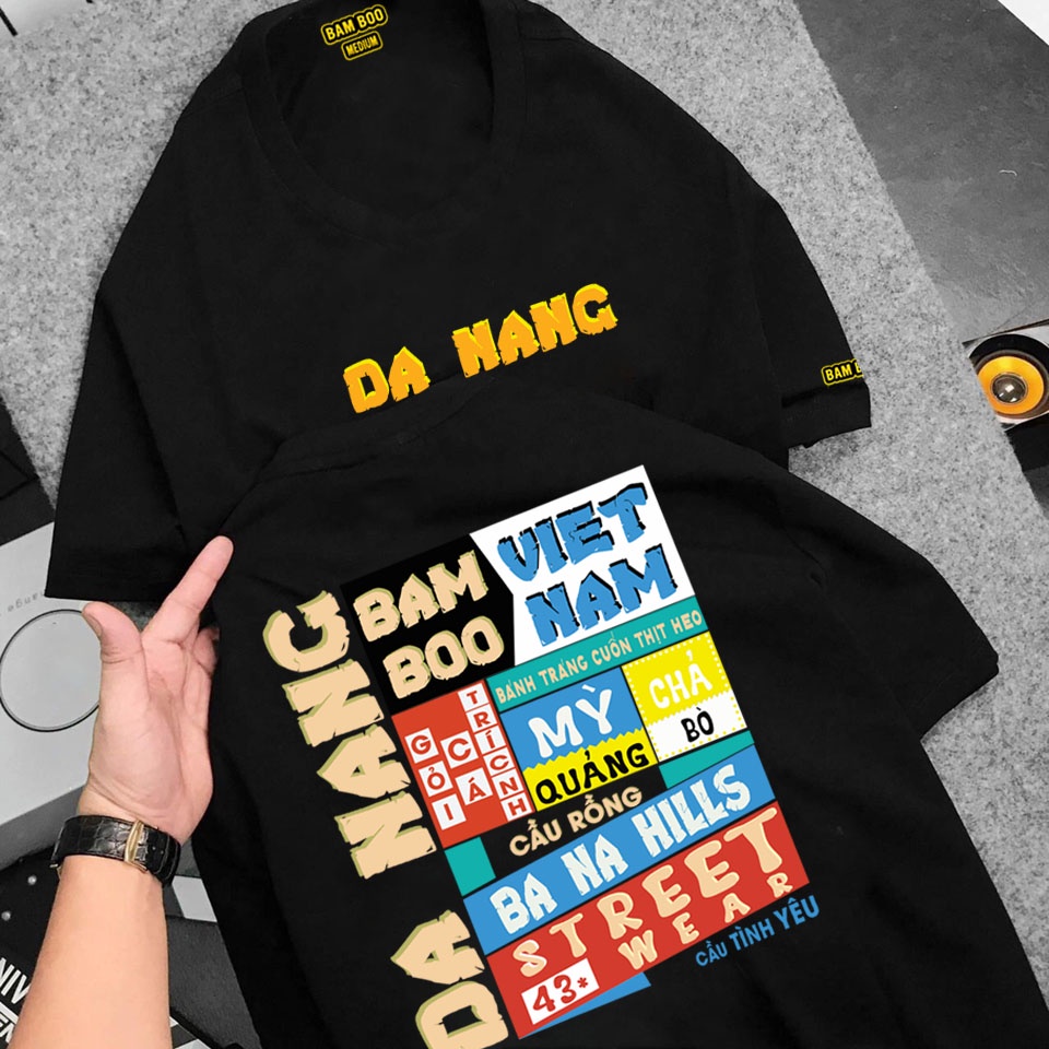 Áo Thun Đà Nẵng Unisex Áo Phông Đà Nẵng BamBoo