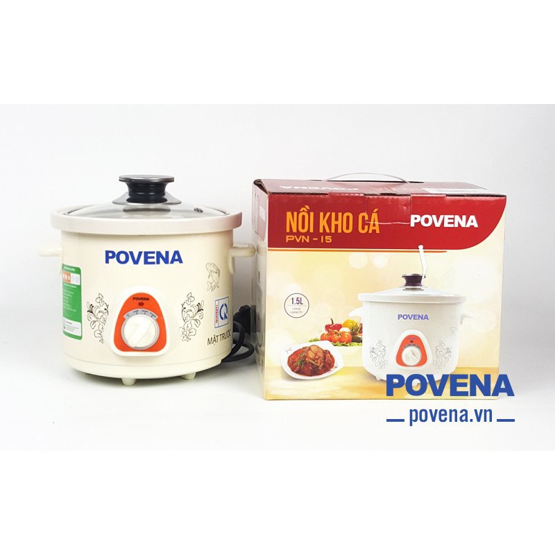 NỒI KHO CÁ POVENA PVN-15 1.5 LÍT